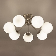 Люстра на штанге Citilux Томми CL102174 цвет плафона/подвески Белый, цвет арматуры Хром-7