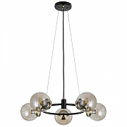 Люстра Citilux Планета CL105155 цвет плафона/подвески Бежевый, цвет арматуры Черный-1