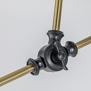 Люстра на штанге Citilux Планета CL105165 цвет плафона/подвески Бежевый, цвет арматуры Черный-11