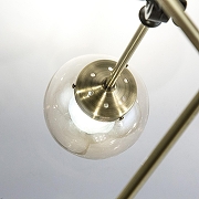 Люстра на штанге Citilux Планета CL105185 цвет плафона/подвески Шампань, цвет арматуры Бронза-12