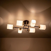 Люстра Citilux Генри CL130265 цвет плафона/подвески Белый, цвет арматуры Черный-5