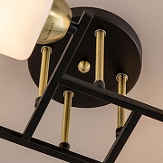 Люстра Citilux Генри CL130265 цвет плафона/подвески Белый, цвет арматуры Черный-7