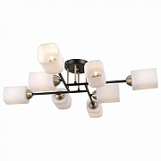 Люстра Citilux Генри CL130285 цвет плафона/подвески Белый, цвет арматуры Черный