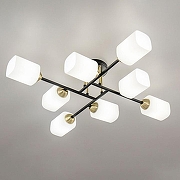 Люстра Citilux Генри CL130285 цвет плафона/подвески Белый, цвет арматуры Черный-3