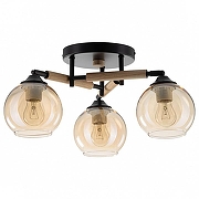 Люстра Citilux T1ka CL133131 цвет плафона/подвески Бежевый, цвет арматуры Черный