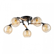 Люстра Citilux T1ka CL133151 цвет плафона/подвески Бежевый, цвет арматуры Черный-2