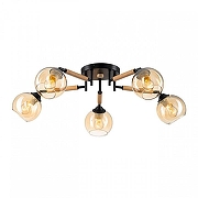 Люстра Citilux T1ka CL133151 цвет плафона/подвески Бежевый, цвет арматуры Черный-4