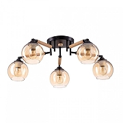 Люстра Citilux T1ka CL133151 цвет плафона/подвески Бежевый, цвет арматуры Черный-5