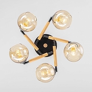 Люстра Citilux T1ka CL133151 цвет плафона/подвески Бежевый, цвет арматуры Черный-7