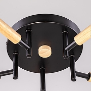 Люстра Citilux T1ka CL133151 цвет плафона/подвески Бежевый, цвет арматуры Черный-10