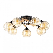 Люстра Citilux T1ka CL133171 цвет плафона/подвески Бежевый, цвет арматуры Черный-2