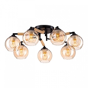 Люстра Citilux T1ka CL133171 цвет плафона/подвески Бежевый, цвет арматуры Черный-3