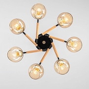 Люстра Citilux T1ka CL133171 цвет плафона/подвески Бежевый, цвет арматуры Черный-7