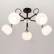 Люстра на штанге Citilux Стивен CL141251 цвет плафона/подвески Белый, цвет арматуры Черный-3