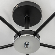 Люстра на штанге Citilux Стивен CL141251 цвет плафона/подвески Белый, цвет арматуры Черный-8