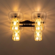 Люстра Citilux Сафари CL145241 цвет плафона/подвески Прозрачный, цвет арматуры Коричневый-7