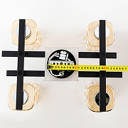 Люстра Citilux Сафари CL145241 цвет плафона/подвески Прозрачный, цвет арматуры Коричневый-13