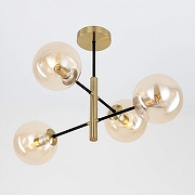 Люстра на штанге Citilux Лорен CL146243 цвет плафона/подвески Бежевый, цвет арматуры Бронза-3