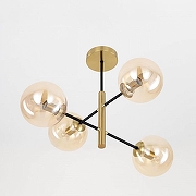 Люстра на штанге Citilux Лорен CL146243 цвет плафона/подвески Бежевый, цвет арматуры Бронза-5