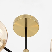 Люстра на штанге Citilux Лорен CL146263 цвет плафона/подвески Бежевый, цвет арматуры Бронза-8