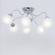 Люстра Citilux Лучиана CL147161 цвет плафона/подвески Белый, цвет арматуры Хром-3