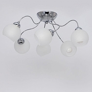 Люстра Citilux Лучиана CL147161 цвет плафона/подвески Белый, цвет арматуры Хром-4