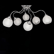 Люстра Citilux Лучиана CL147161 цвет плафона/подвески Белый, цвет арматуры Хром-6