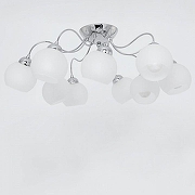 Люстра Citilux Лучиана CL147191 цвет плафона/подвески Белый, цвет арматуры Хром-5