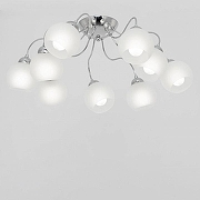 Люстра Citilux Лучиана CL147191 цвет плафона/подвески Белый, цвет арматуры Хром-6