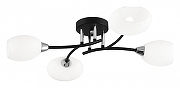 Люстра Citilux Флорида CL148145 цвет плафона/подвески Белый, цвет арматуры Хром, Черный