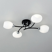 Люстра Citilux Флорида CL148145 цвет плафона/подвески Белый, цвет арматуры Хром, Черный-4