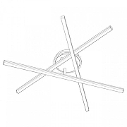 Люстра Citilux Trent CL203630 цвет плафона/подвески Белый, цвет арматуры Белый-1