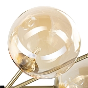 Люстра Citilux Нарда CL204190 цвет плафона/подвески Оранжевый, цвет арматуры Бронза, Черный-5