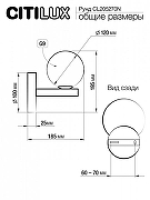 Люстра Citilux Рунд CL205270N цвет плафона/подвески Белый, цвет арматуры Бронза-5