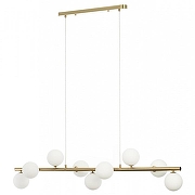 Люстра Citilux Рунд CL205290N цвет плафона/подвески Белый, цвет арматуры Бронза