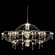 Люстра Citilux Aster CL208010 цвет плафона/подвески Прозрачный, цвет арматуры Хром