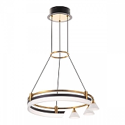 Люстра Citilux HELLY CL211042 цвет плафона/подвески Белый, цвет арматуры Бронза, Черный-2