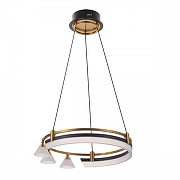 Люстра Citilux HELLY CL211042 цвет плафона/подвески Белый, цвет арматуры Бронза, Черный-4