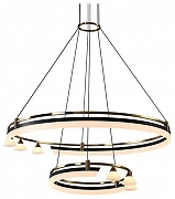 Люстра Citilux HELLY CL211092 цвет плафона/подвески Белый, цвет арматуры Бронза, Черный