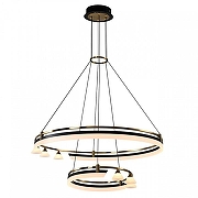 Люстра Citilux HELLY CL211092 цвет плафона/подвески Белый, цвет арматуры Бронза, Черный-1