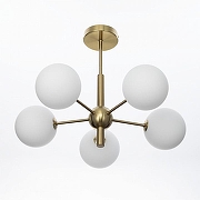 Люстра на штанге Citilux Tonga CL212153 цвет плафона/подвески Белый, цвет арматуры Бронза-2