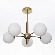 Люстра на штанге Citilux Tonga CL212153 цвет плафона/подвески Белый, цвет арматуры Бронза-3