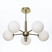 Люстра на штанге Citilux Tonga CL212153 цвет плафона/подвески Белый, цвет арматуры Бронза-5