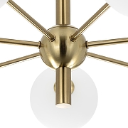 Люстра на штанге Citilux Tonga CL212173 цвет плафона/подвески Белый, цвет арматуры Бронза-6