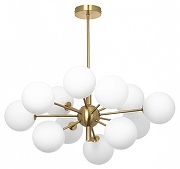 Люстра на штанге Citilux Tonga CL212183 цвет плафона/подвески Белый, цвет арматуры Бронза