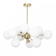 Люстра на штанге Citilux Tonga CL212183 цвет плафона/подвески Белый, цвет арматуры Бронза-3