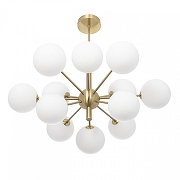 Люстра на штанге Citilux Tonga CL212183 цвет плафона/подвески Белый, цвет арматуры Бронза-4