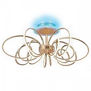 Люстра Citilux Salma Smart CL224A172 цвет плафона/подвески Белый, Золото, цвет арматуры Золото