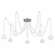 Люстра Citilux Atman Smart CL226A071 цвет плафона/подвески Белый, цвет арматуры Хром