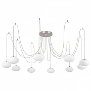 Люстра Citilux Atman Smart CL226A091 цвет плафона/подвески Белый, цвет арматуры Хром